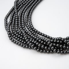 c1983 Tiffany & Co Necklace Hematite Multi Strand Torsade Signed Paloma Picasso