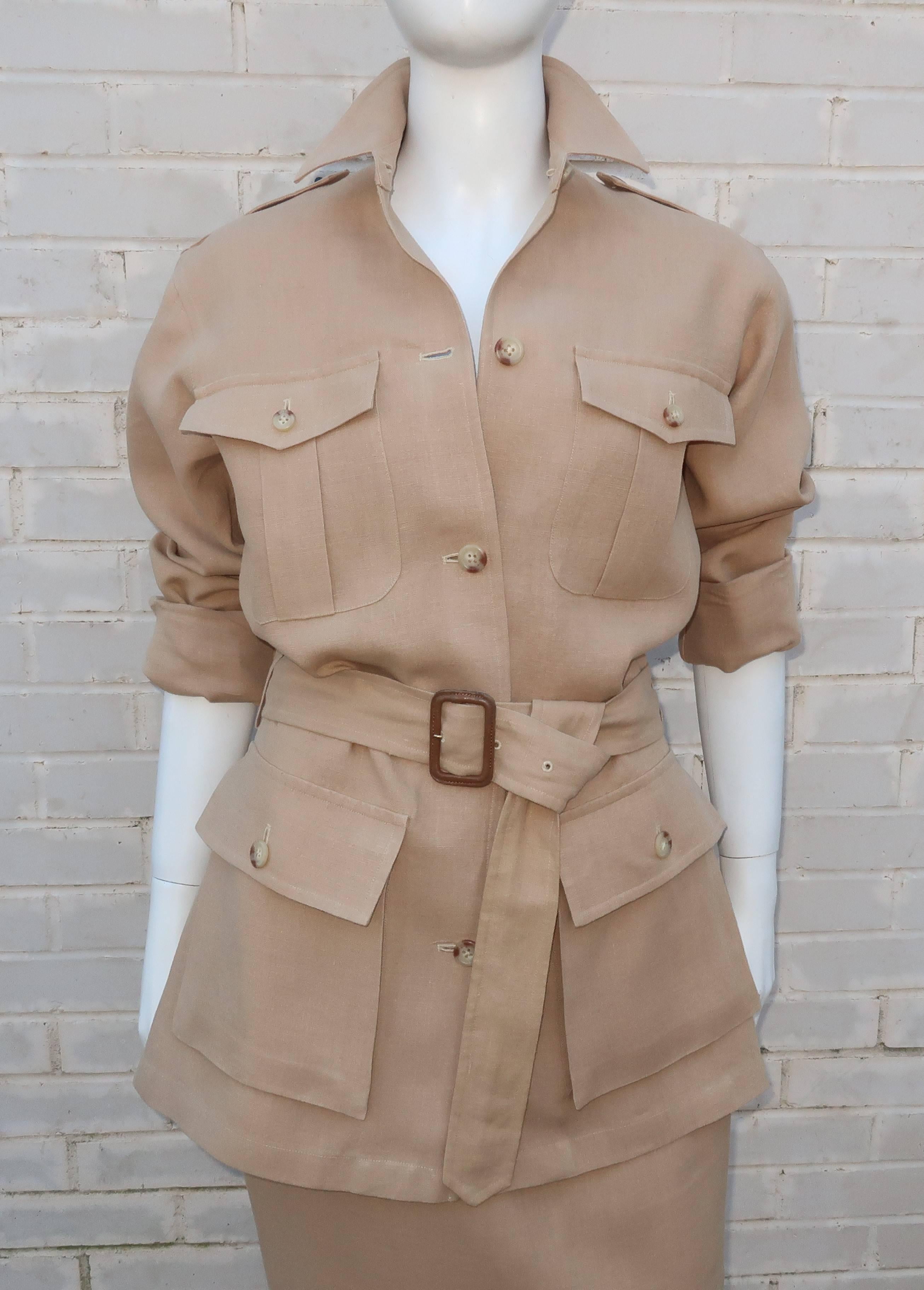 ralph lauren safari dress