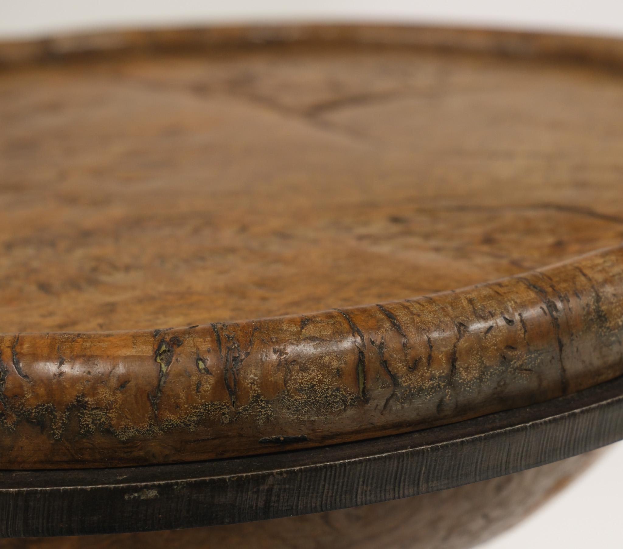 C.1990 Superba coppia di tavolini in Oak e acciaio dello scultore Philip Hearsey in vendita 5