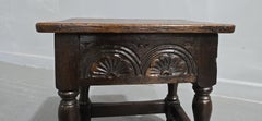 C19th and Earlier Oak Stool