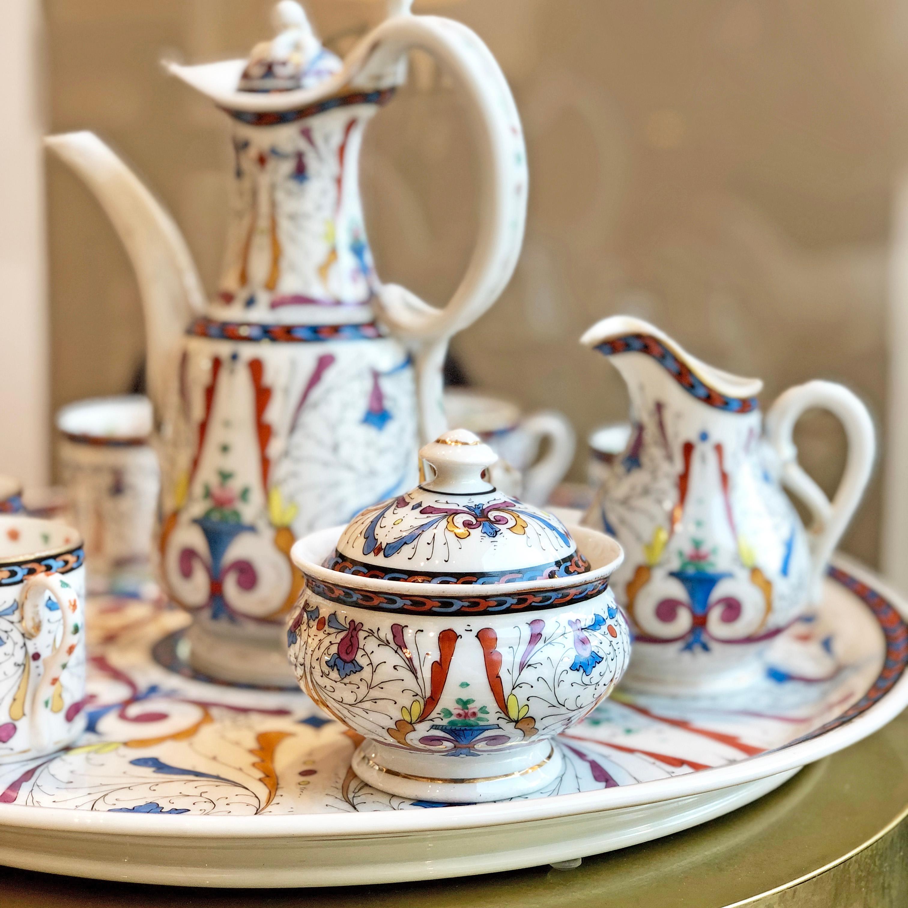 19th Century Arabian Style Tea Set For Sale 1