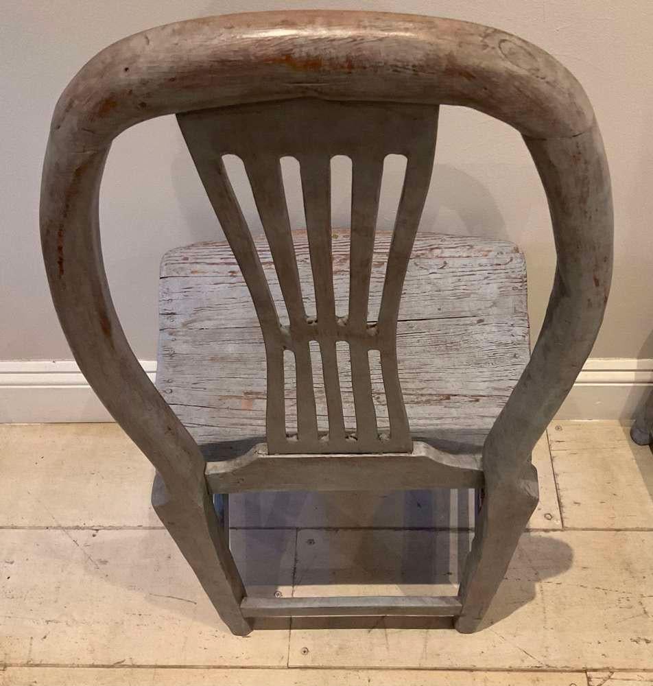 C19th Century Schwedisch gemalt Folk Stühle (Sonstiges) im Angebot