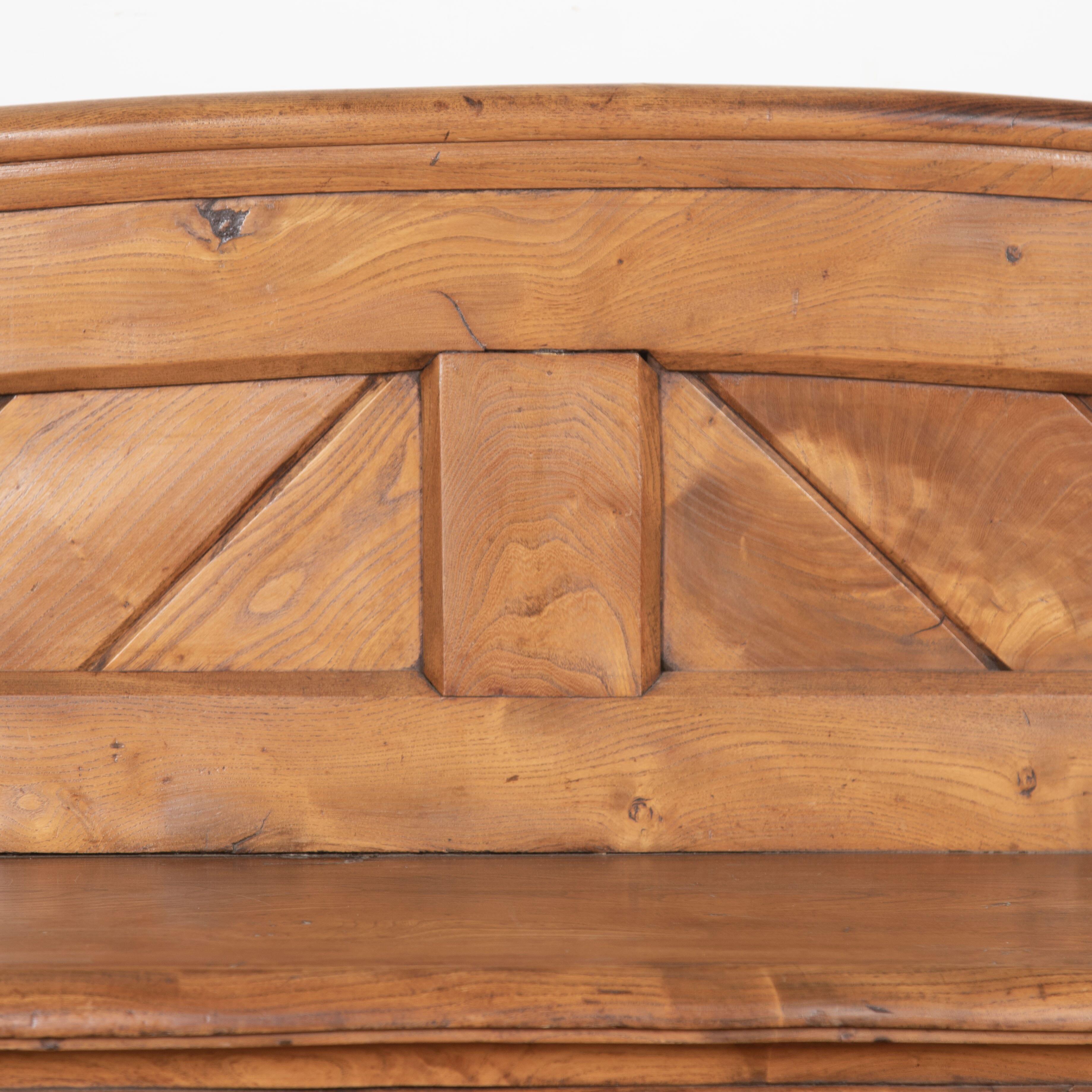 C19th Country House Elm Bench (pair available) For Sale 10