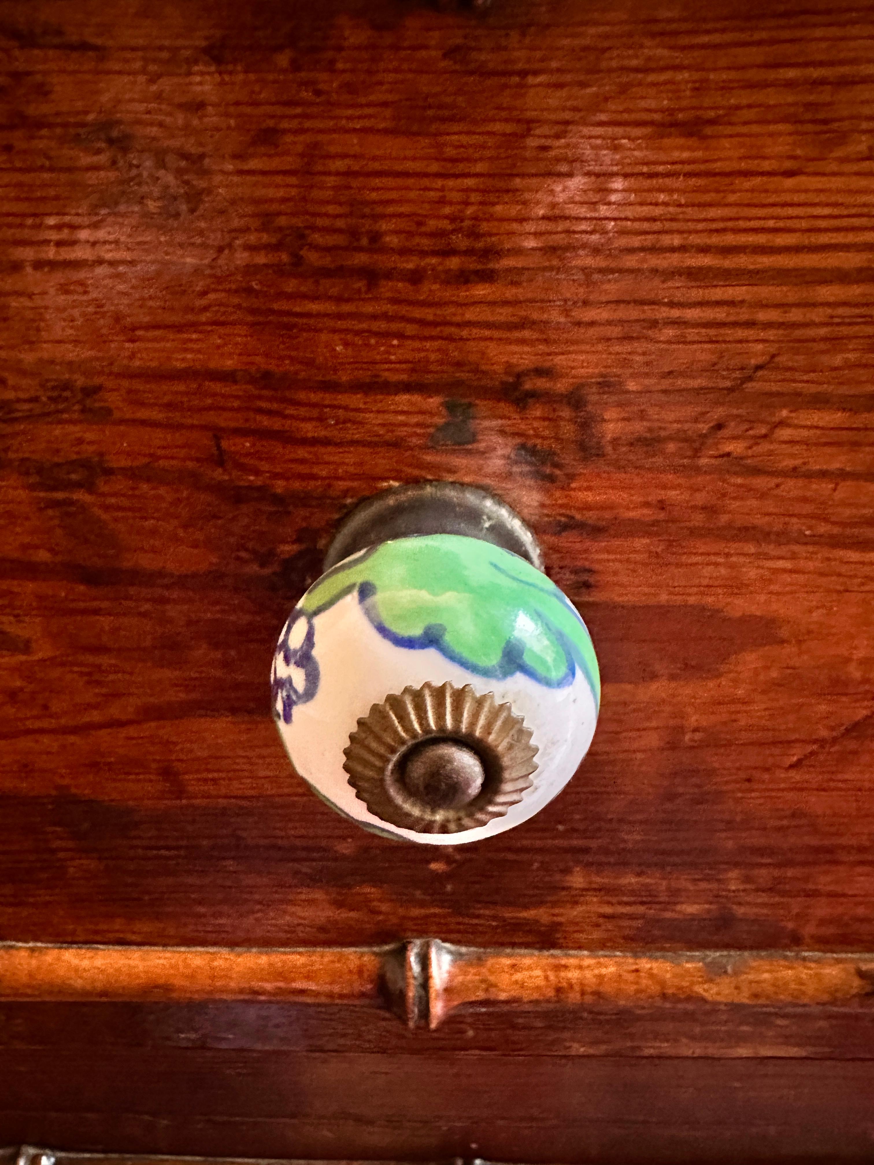 C19th French Faux Bamboo & Marble Dresser For Sale 4