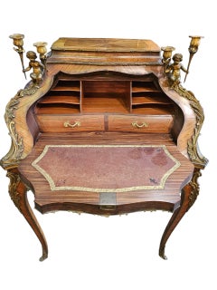 C19TH French Kingwood Bureau de Dame by Maison Mottheau