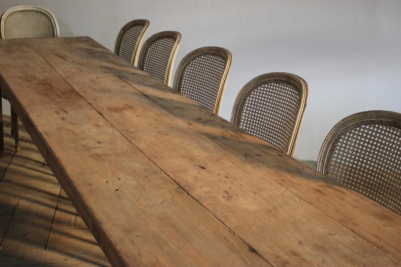 19th Century Harvest Table from the South of France 5