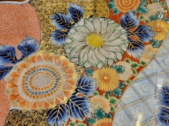 Large C19th Japanese Scalloped Edge Imari Charger