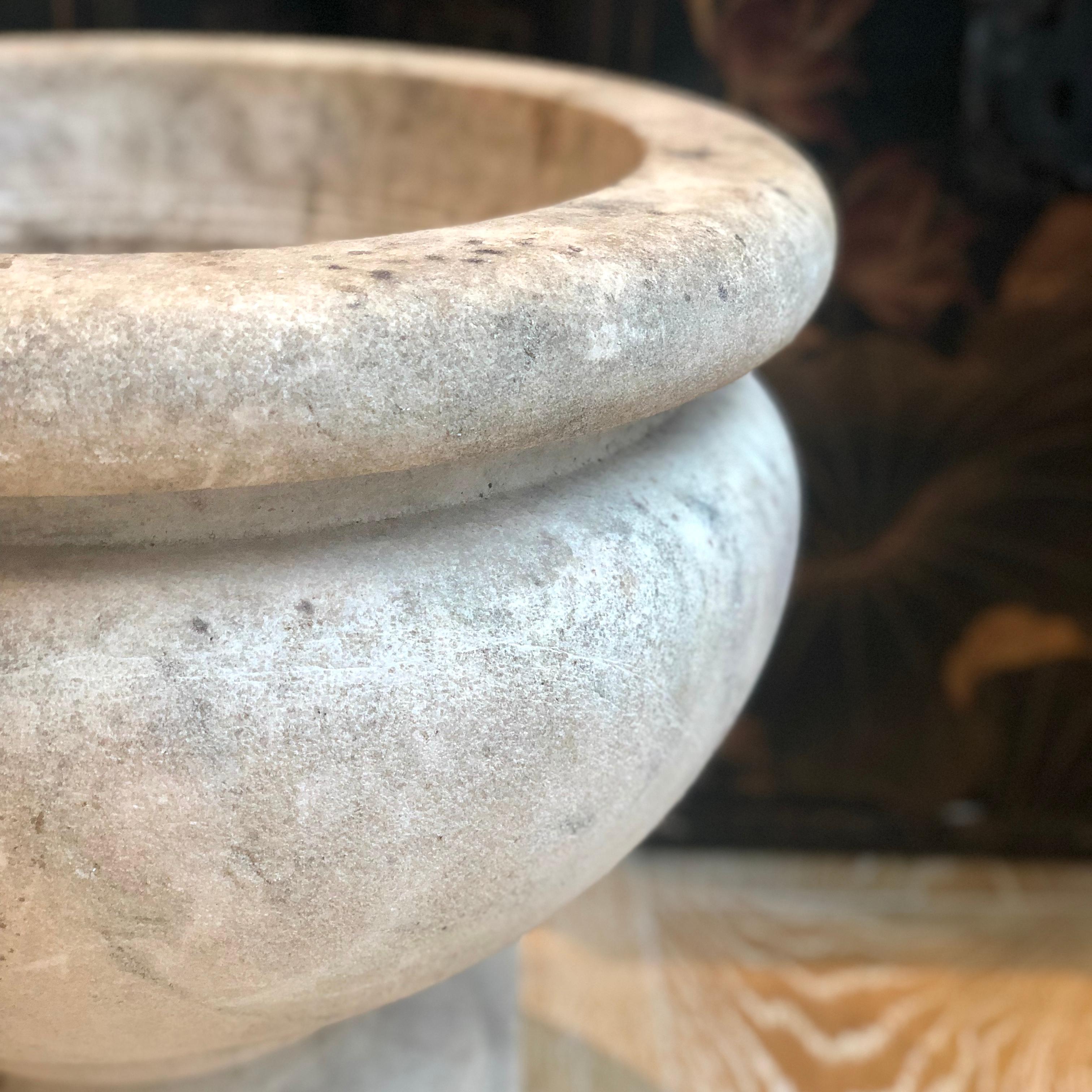 19th Century Marble Planter Pot For Sale 1