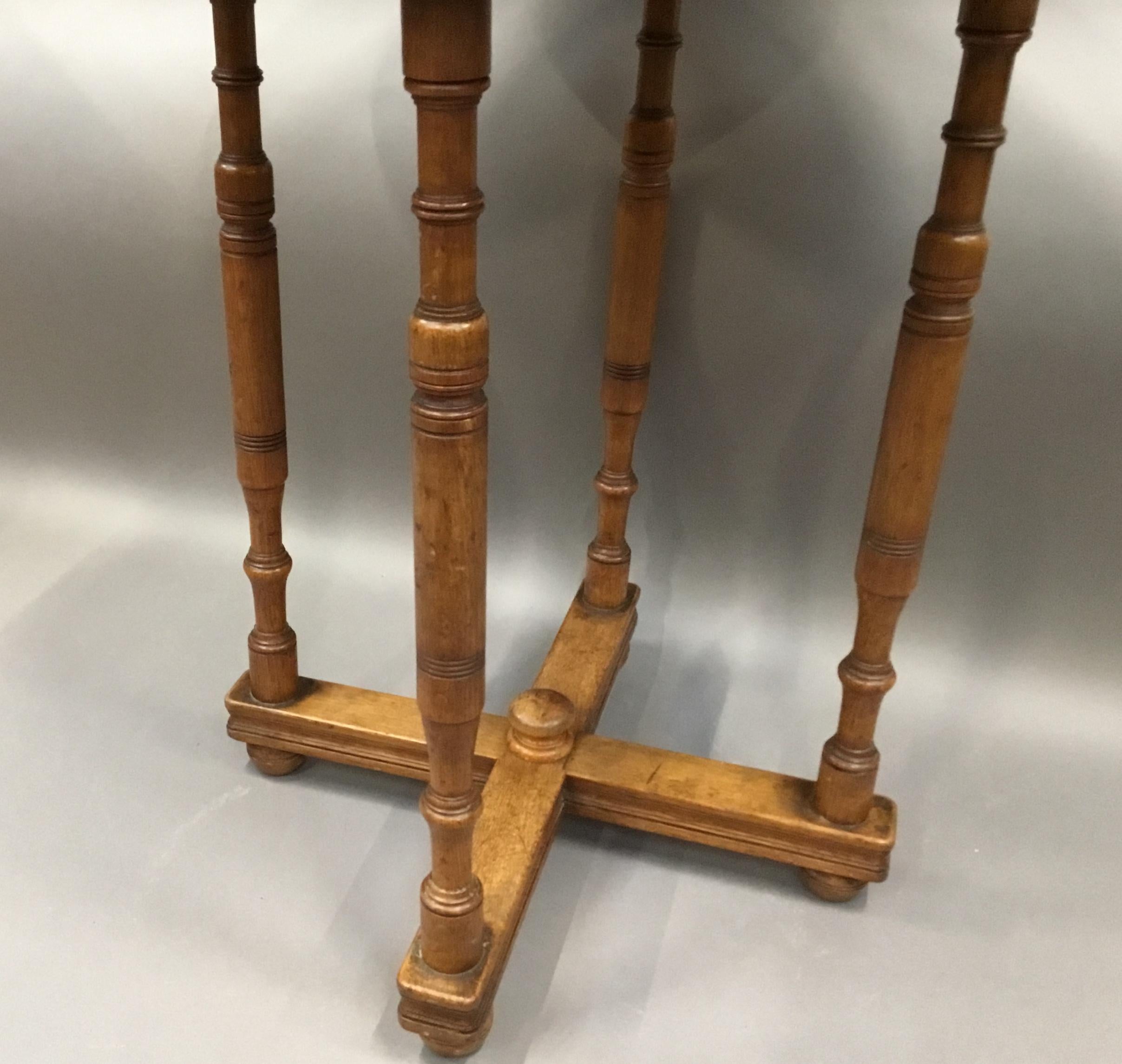 19th Century New Zealand Specimen Wood Table For Sale 12