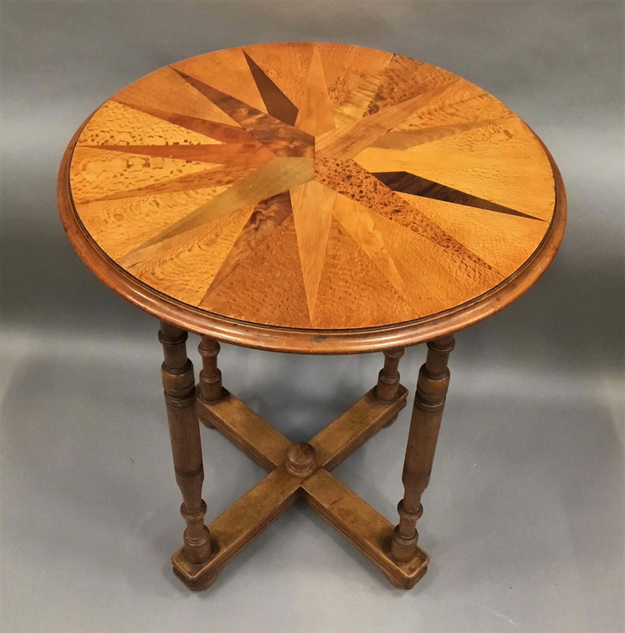 19th Century New Zealand Specimen Wood Table For Sale 1