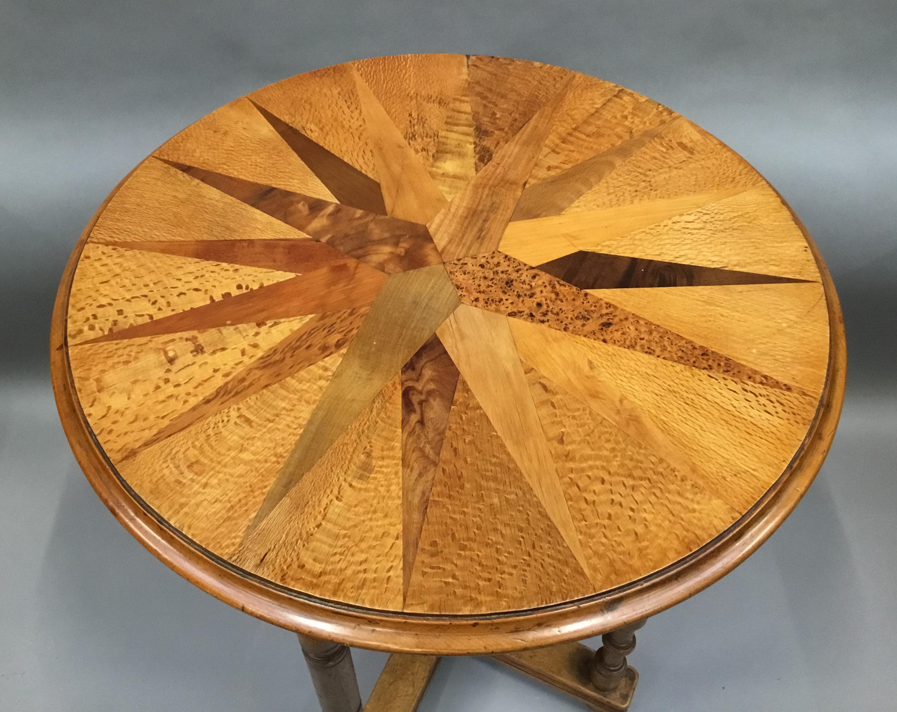 19th Century New Zealand Specimen Wood Table For Sale 3
