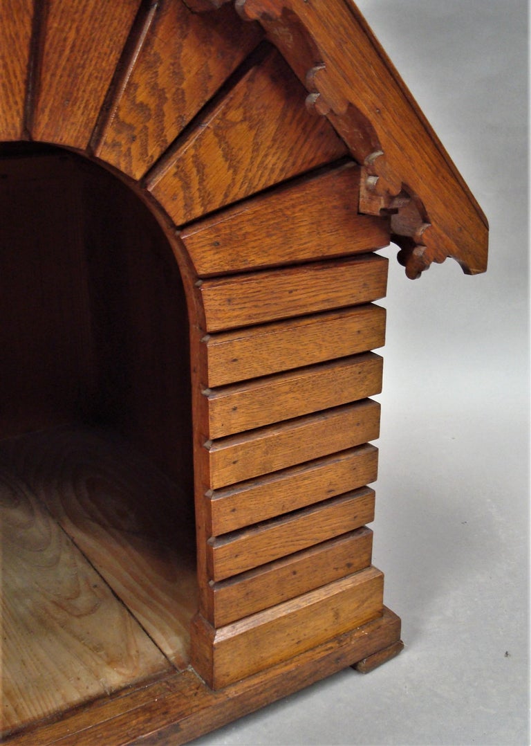 19th Century Oak Dog House or Dog Kennel at 1stdibs