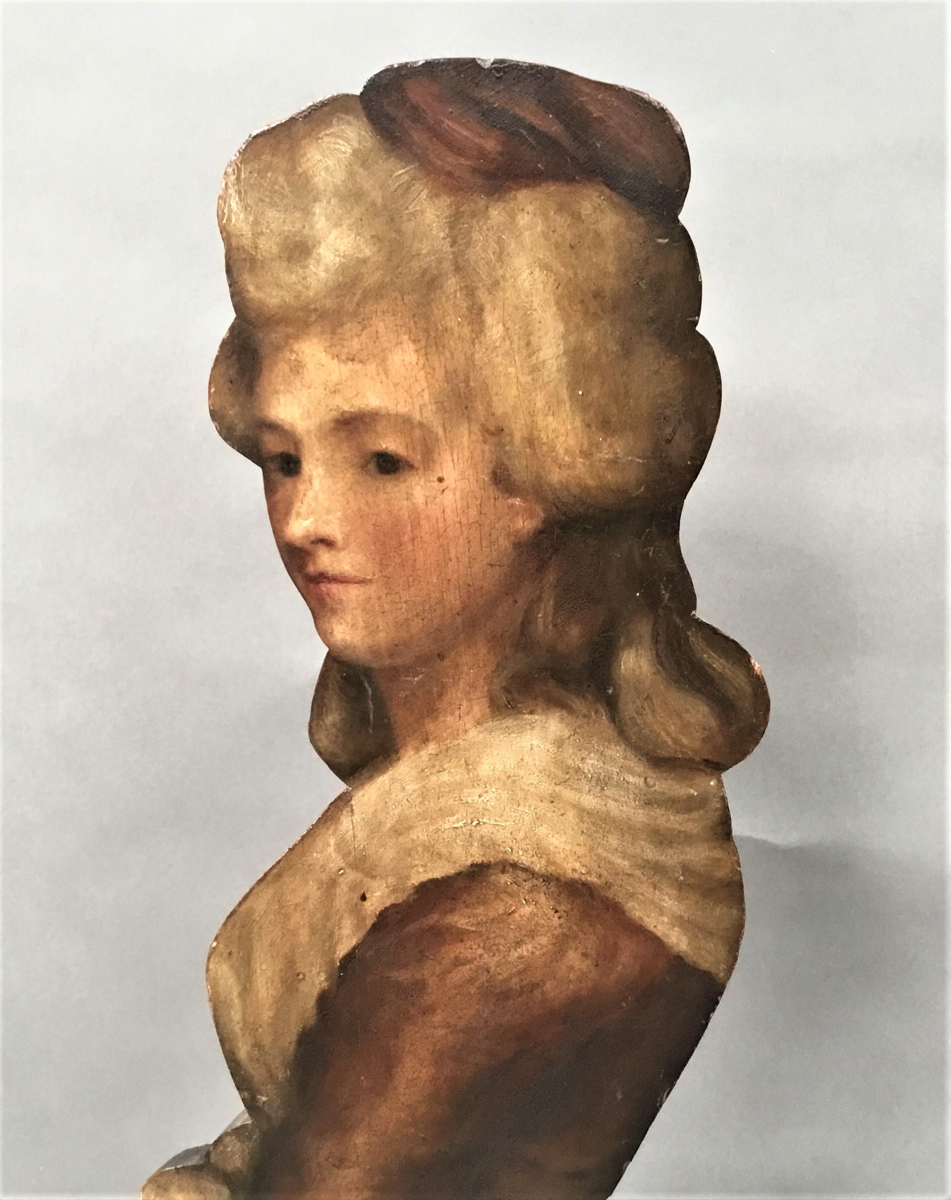 English 19th Century Painted Dummy Board
