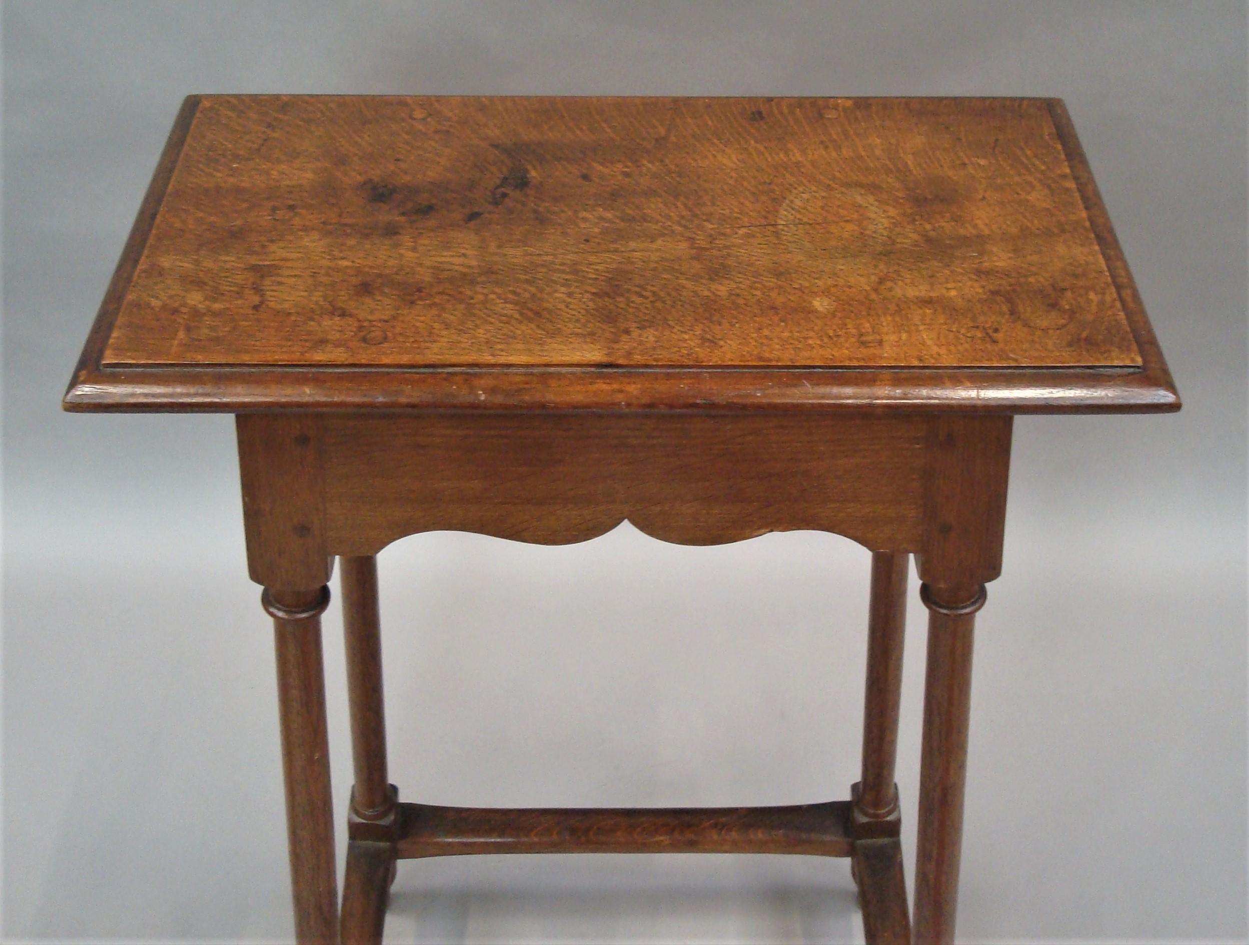 19th Century Pair of Oak Tables/Stands For Sale 2