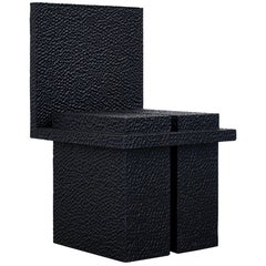 Sedia C2 scolpita a mano da John Eric Byers