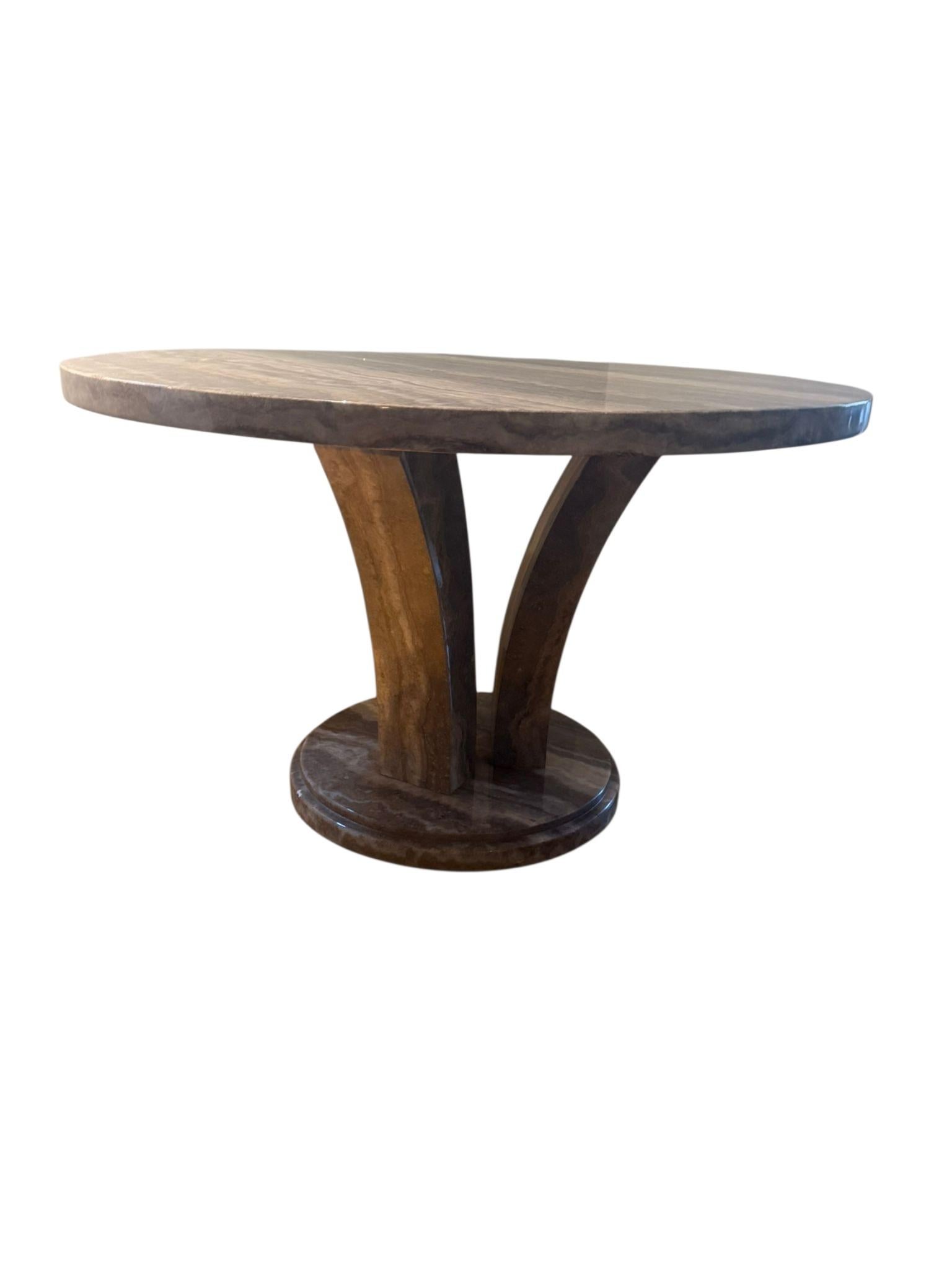20ième siècle C20th Marble Center Table en vente