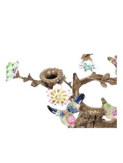 C20th Paar Baum des Lebens Kandelaber