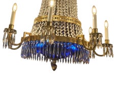Lustre nordique à six branches du XXe siècle
