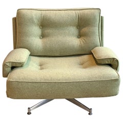 Vintage C20th Swivel Kohinoor Armchair by Howard Keith