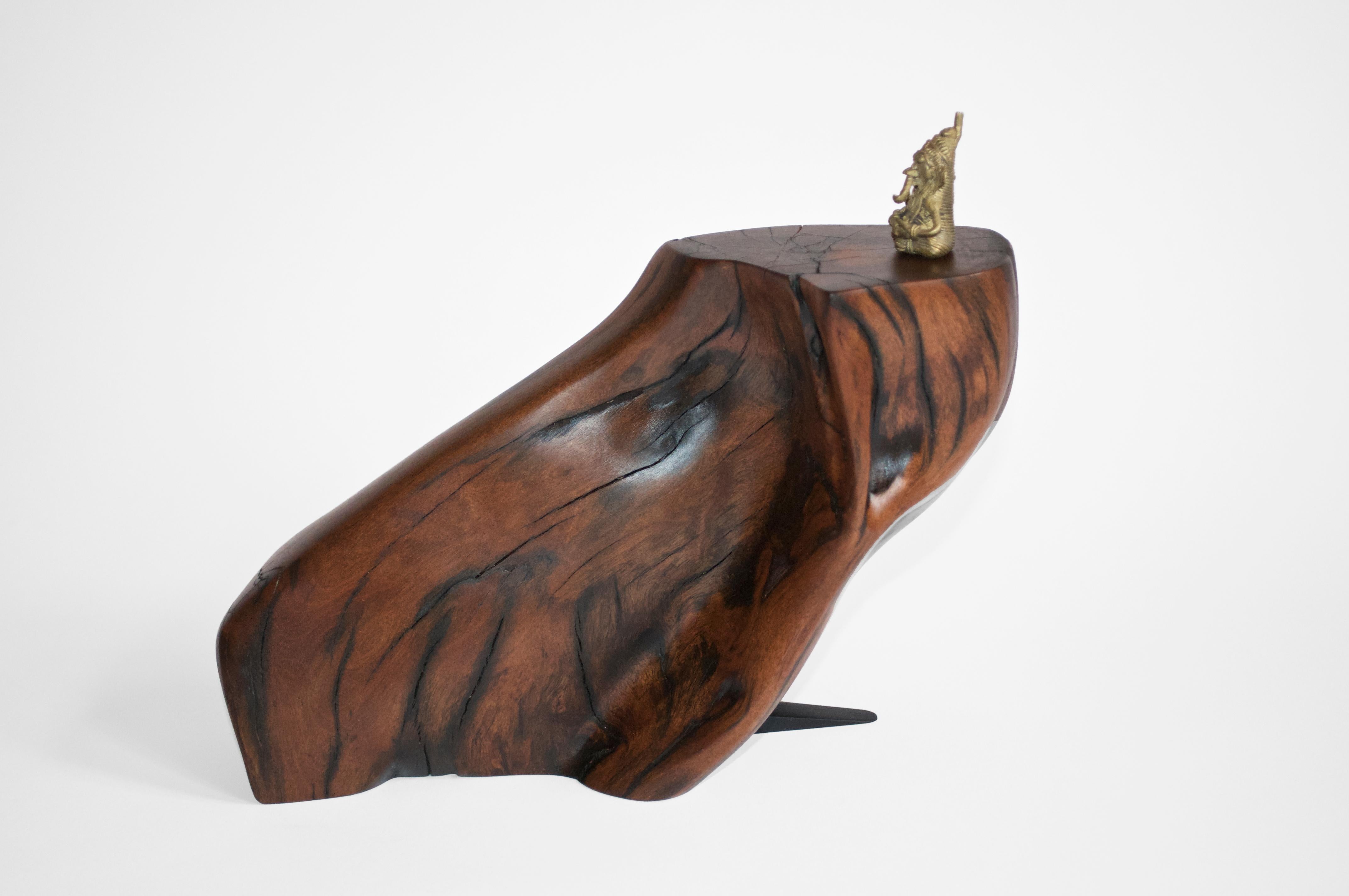 C2280 Decorative Object in Tropical Driftwood And Ebony Wood by Jörg Pietschmann In New Condition For Sale In Geneve, CH