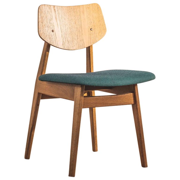 Jens Risom C275 Side Chair in Oak  For Sale