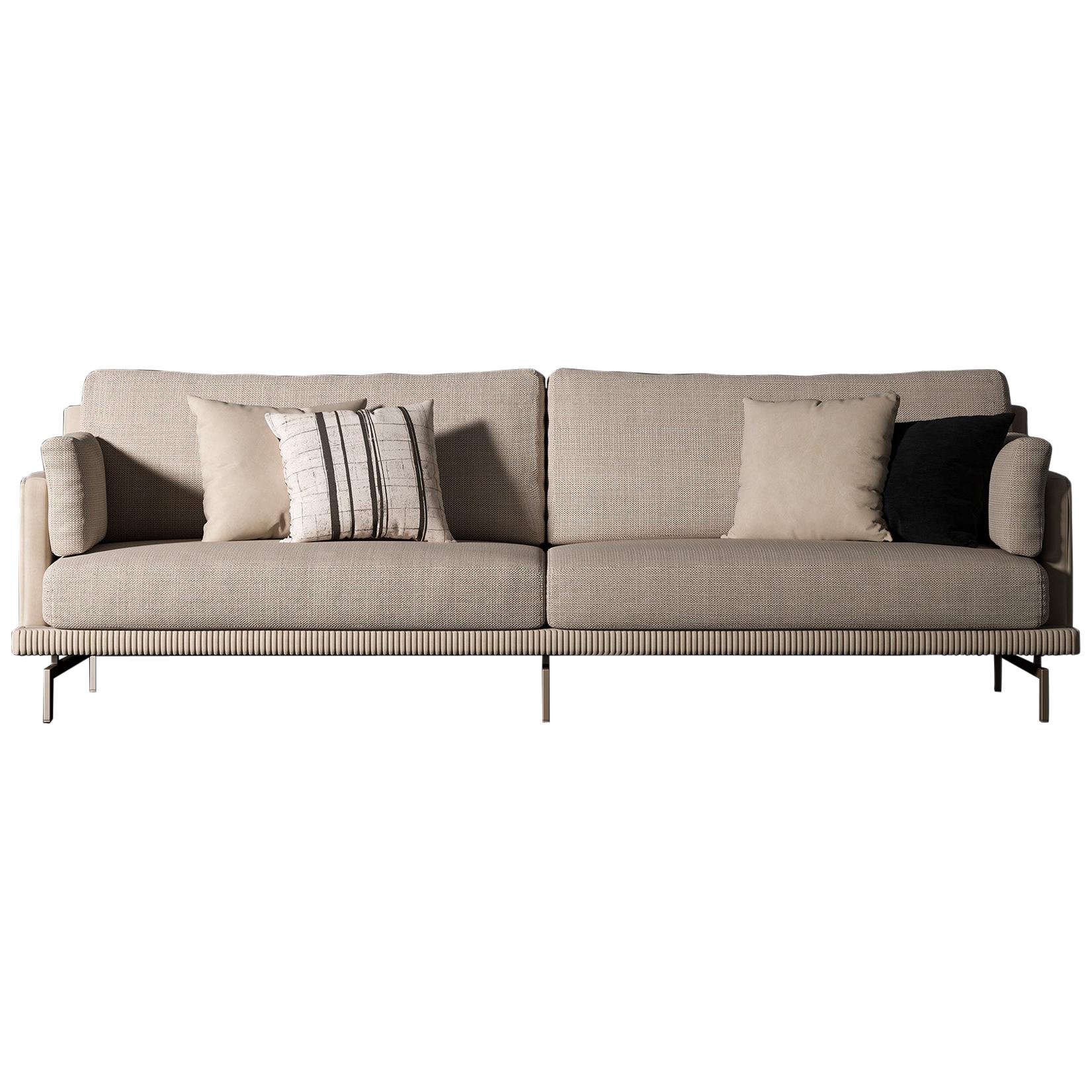 C337 Cocoon 3-Seat Sofa For Sale