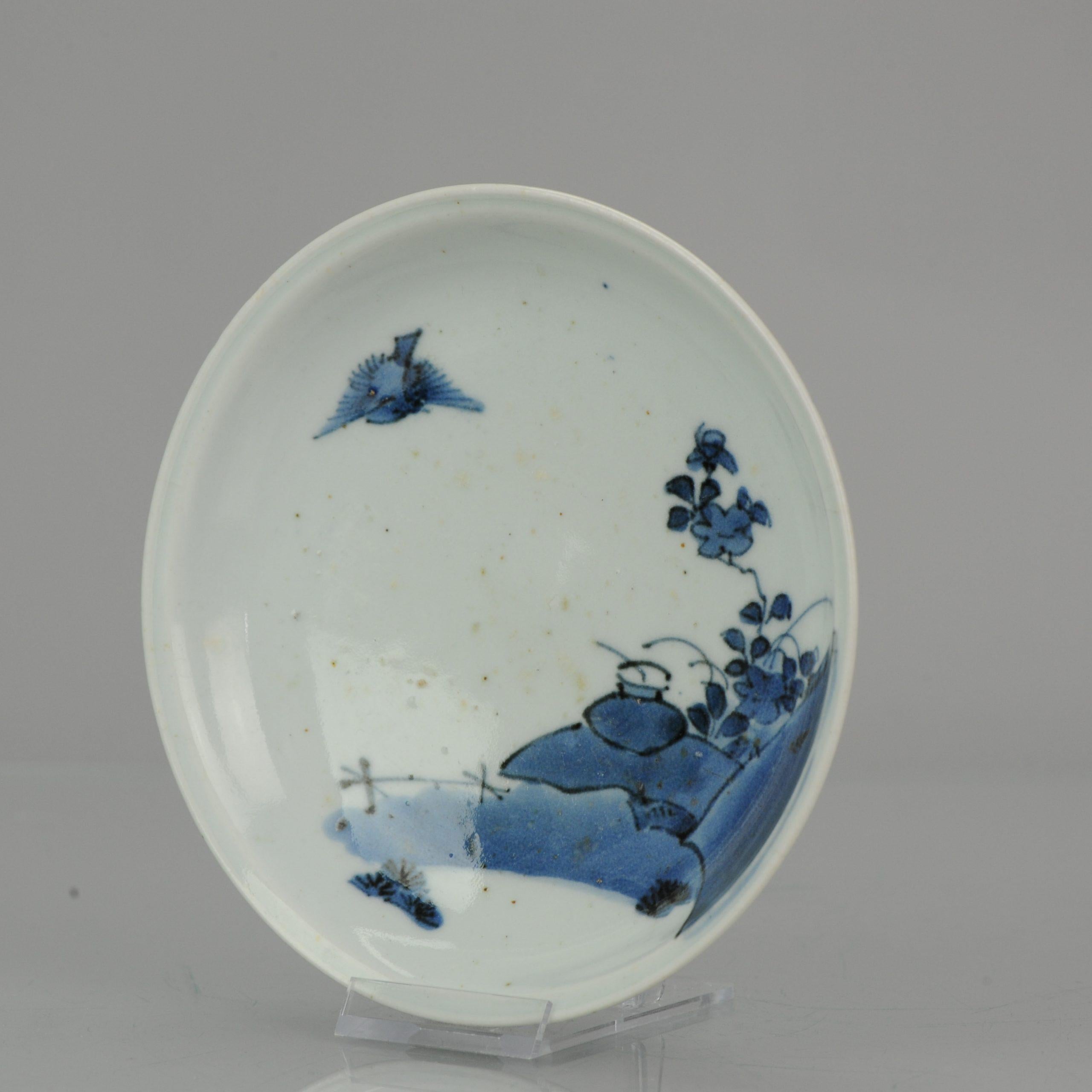 Ca 17th C Japanese Ko-Imari Porcelain Edo Period Dish Antique Japan For Sale 7