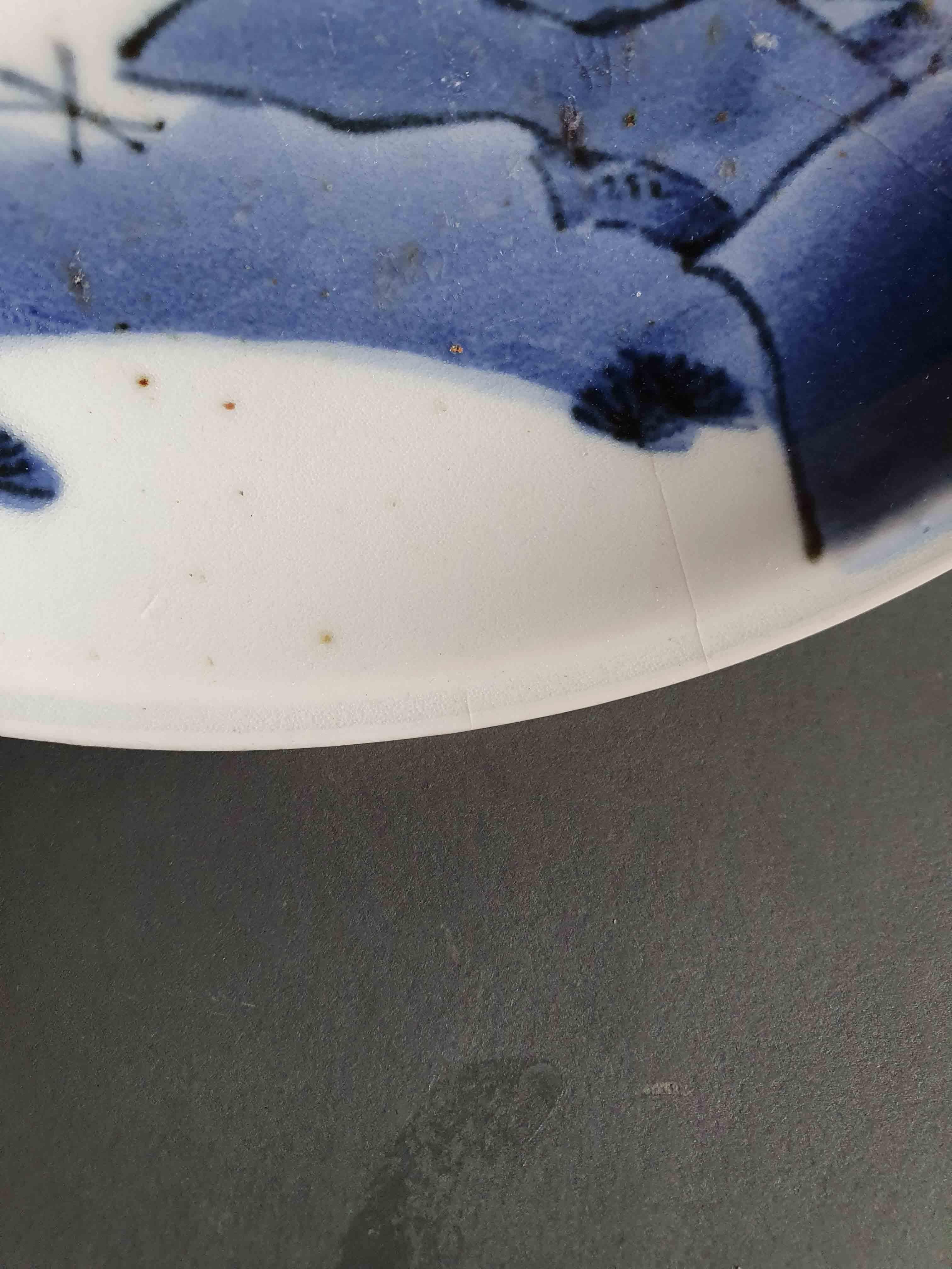 porcelaine d'imari bleu