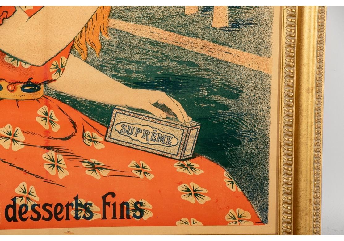 Französisches Farblithographie-Plakat, 