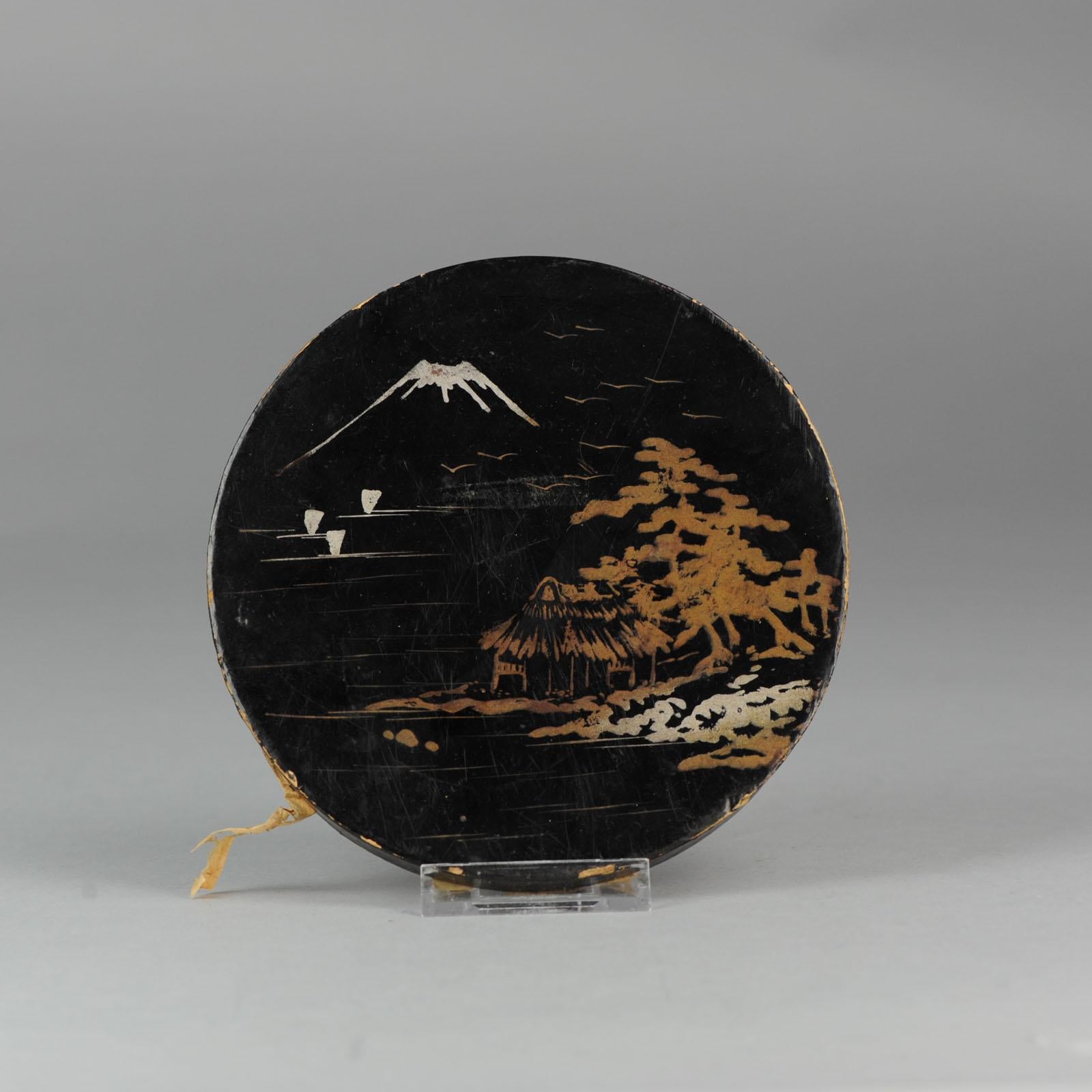 Meiji Japanese Porcelain Sweet Meat Set and Box, circa 1900