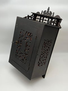 Ca. 1900 RUSTIC Hanging Cabinet, Scandinavian Country Style Farmhouse Cupboard