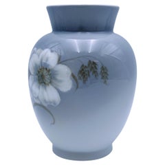 ca. 1920s Royal Copenhagen No.2315-36 Vase with under-glazed floral pattern