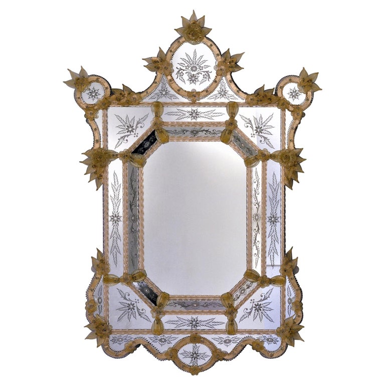 Venetian Rectangular Mirror, Contarini
