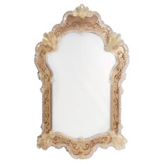 "Ca' Vendramin" Venetian Mirror in Murano Glass by Fratelli Tosi Murano