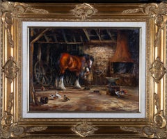 C.A. Verity  Oil, The Old Forge