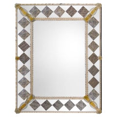 Specchio in Vetro di Murano "Cà Zelda", di Fratelli Tosi Murano