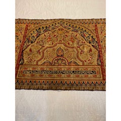 Ca.1880 Antique Collectible Savonnerie Rug 6'1'' X 3'4''