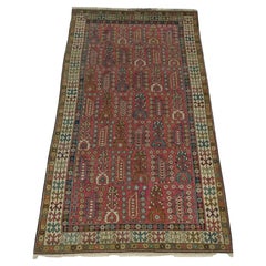 Antiker kaukasischer Khilla-Teppich aus der Zeit um 1900 8'7''x4'4''