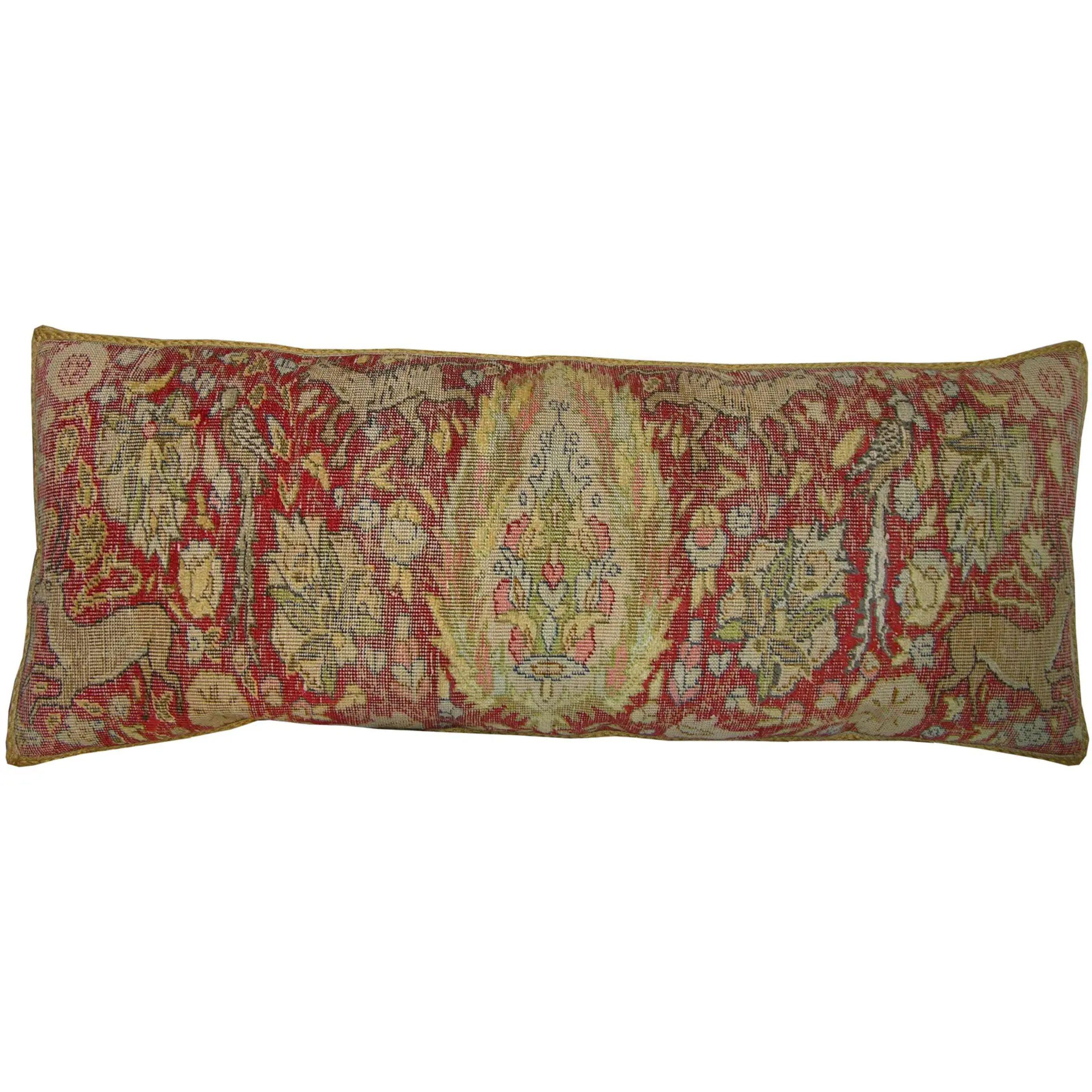 Ca.1900 Antique Silk Turkish Pillow In Good Condition For Sale In Los Angeles, US