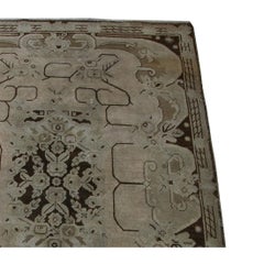 Ca.1900 Authentic Khotan Samarkand Rug 8'10'' X 5'6''