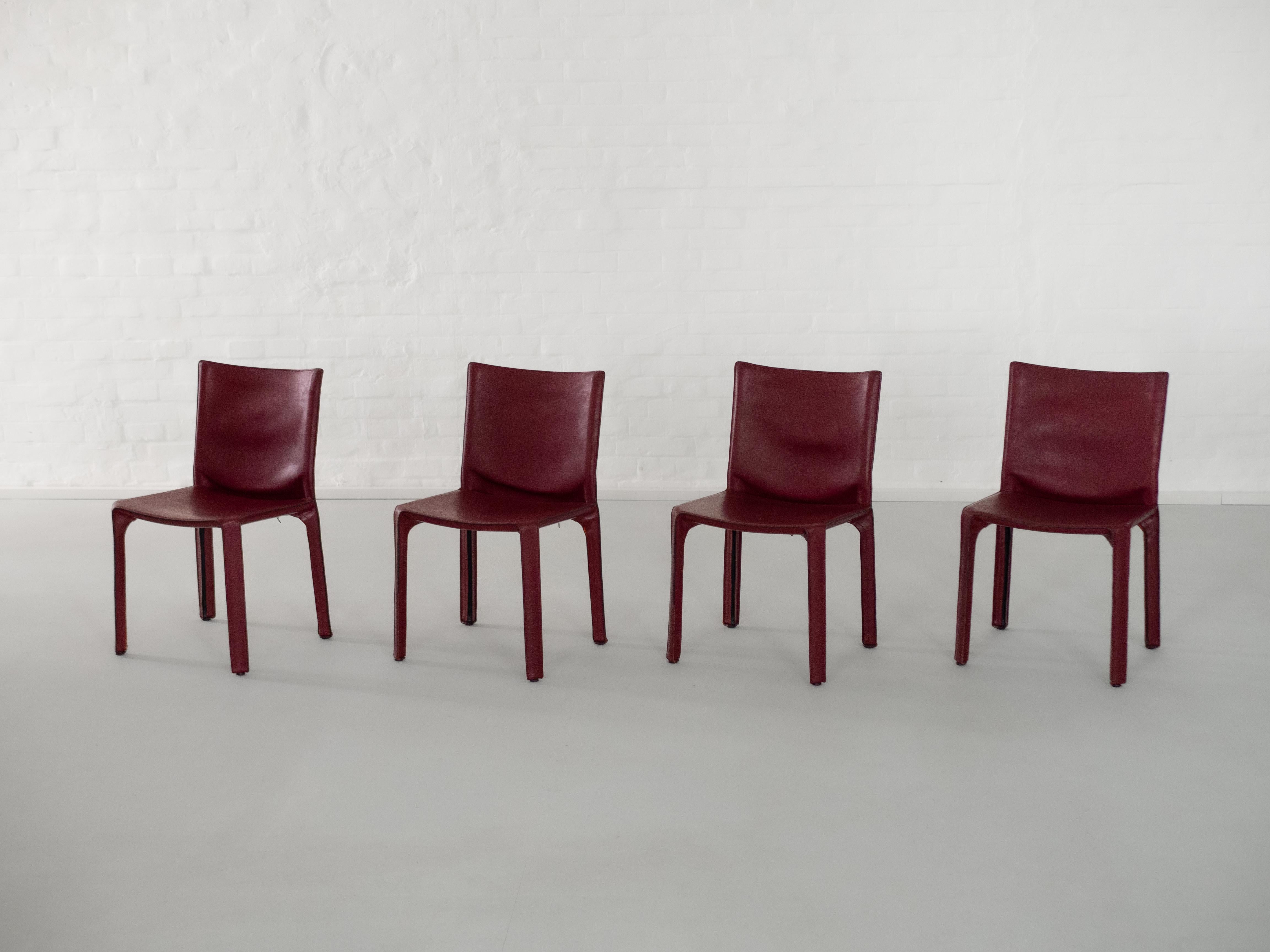Cab 412 von Mario Bellini für Cassina, 1977 (Moderne der Mitte des Jahrhunderts) im Angebot