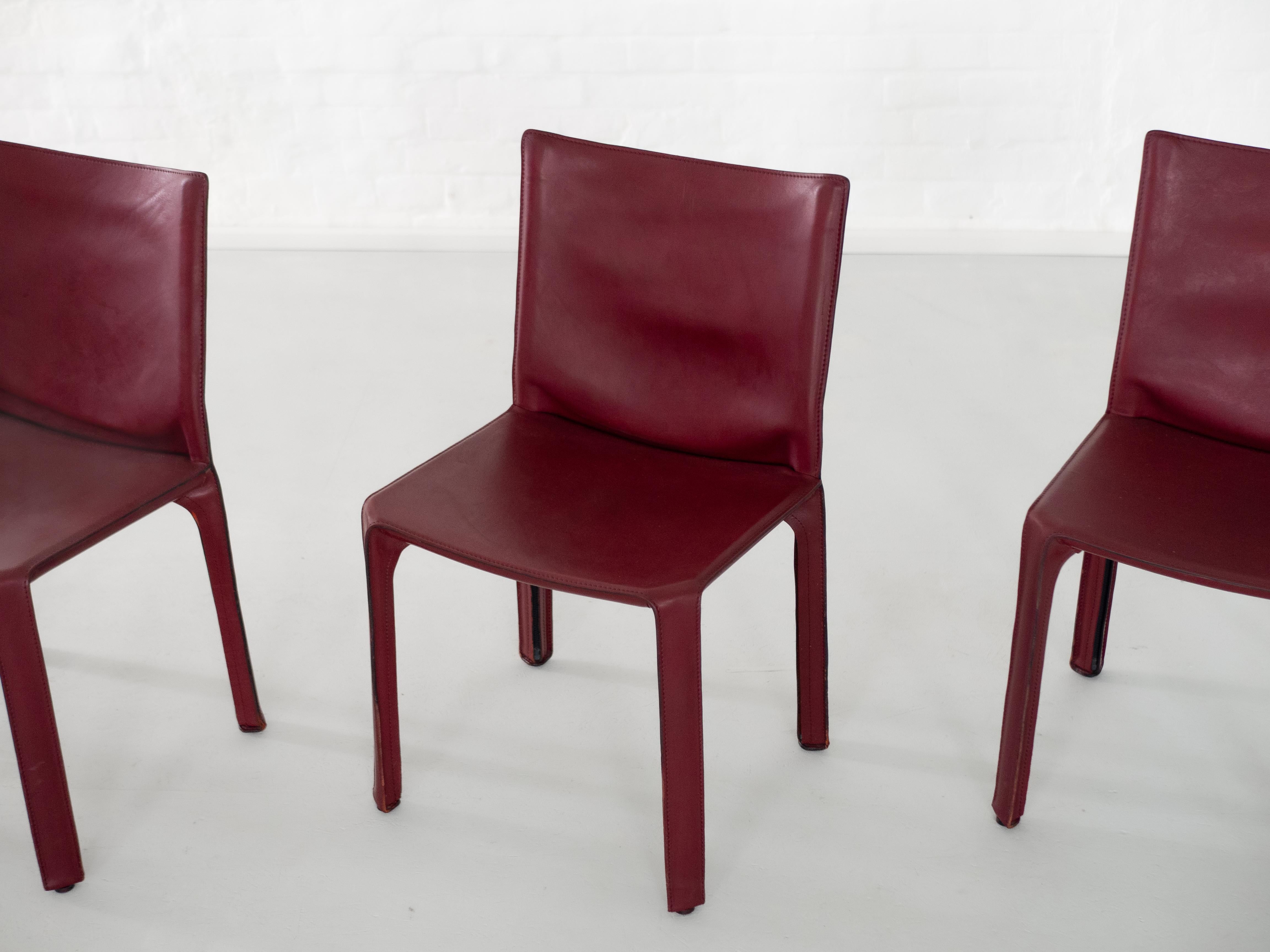 Cab 412 von Mario Bellini für Cassina, 1977 (Ende des 20. Jahrhunderts) im Angebot
