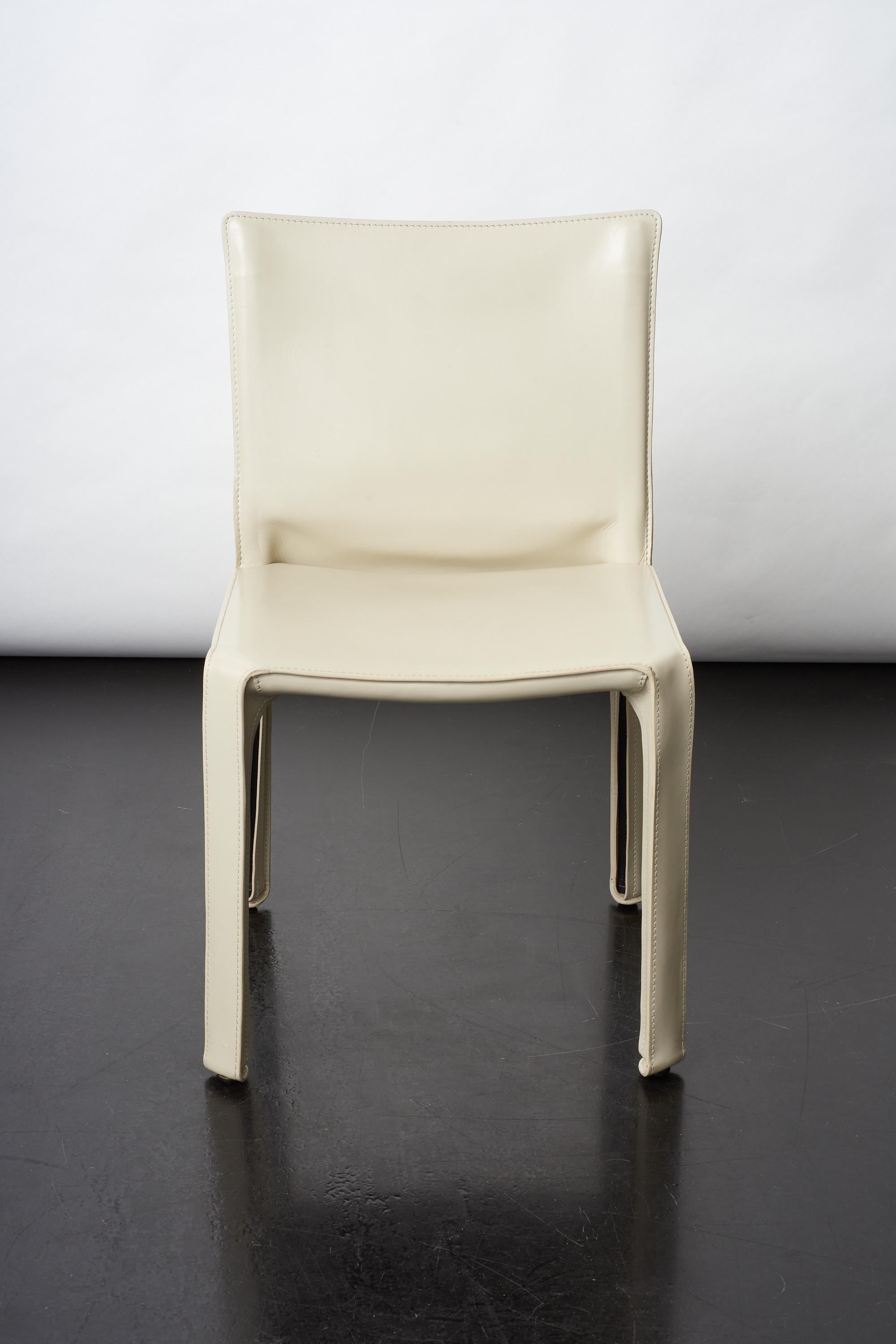 Modern Cab 412 Chair by Mario Bellini for Cassina