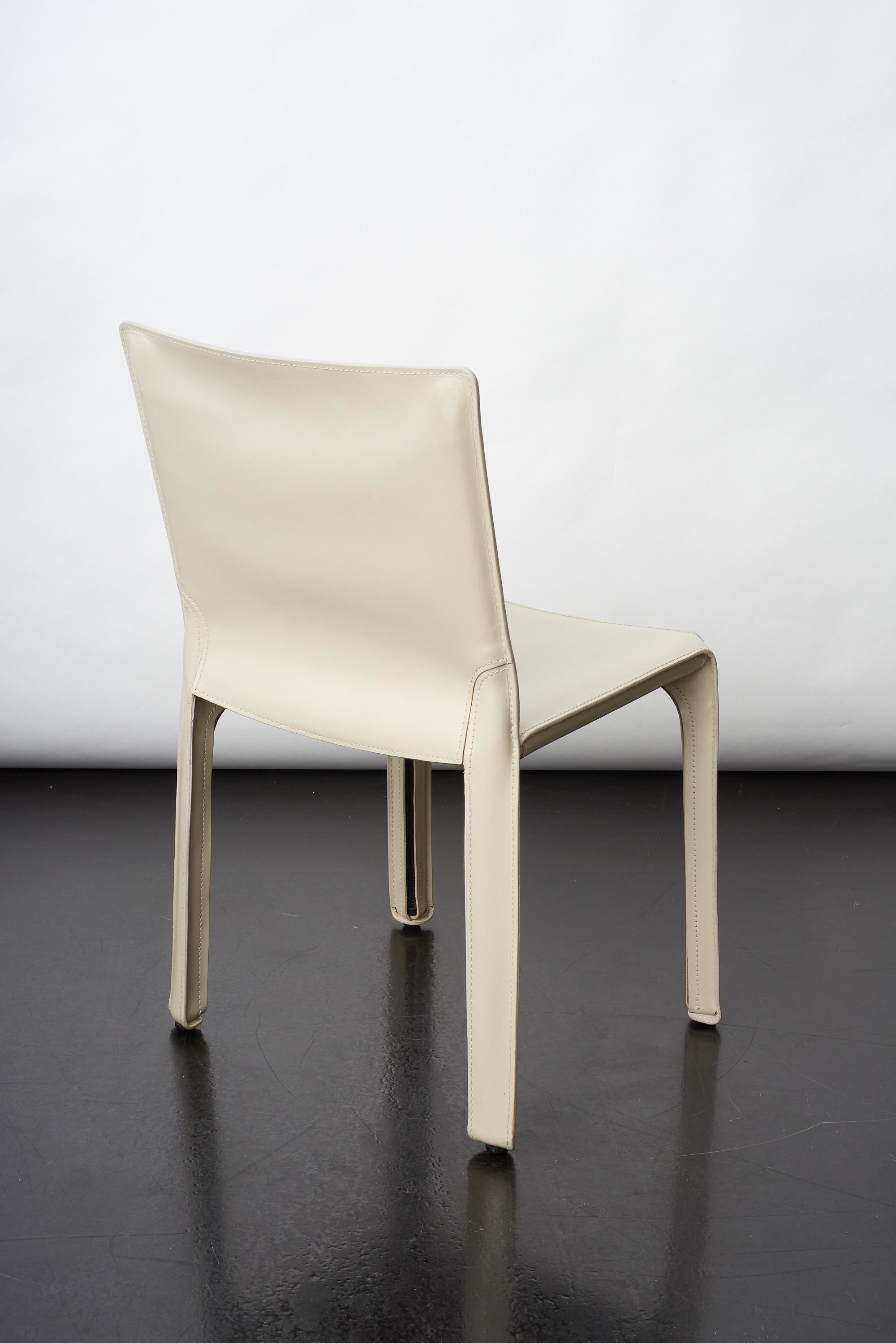 Cab 412 Chair by Mario Bellini for Cassina In Good Condition In Athens, Attiki