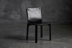 Sedie CAB 412 di Mario Bellini per Cassina, Italia, anni '70