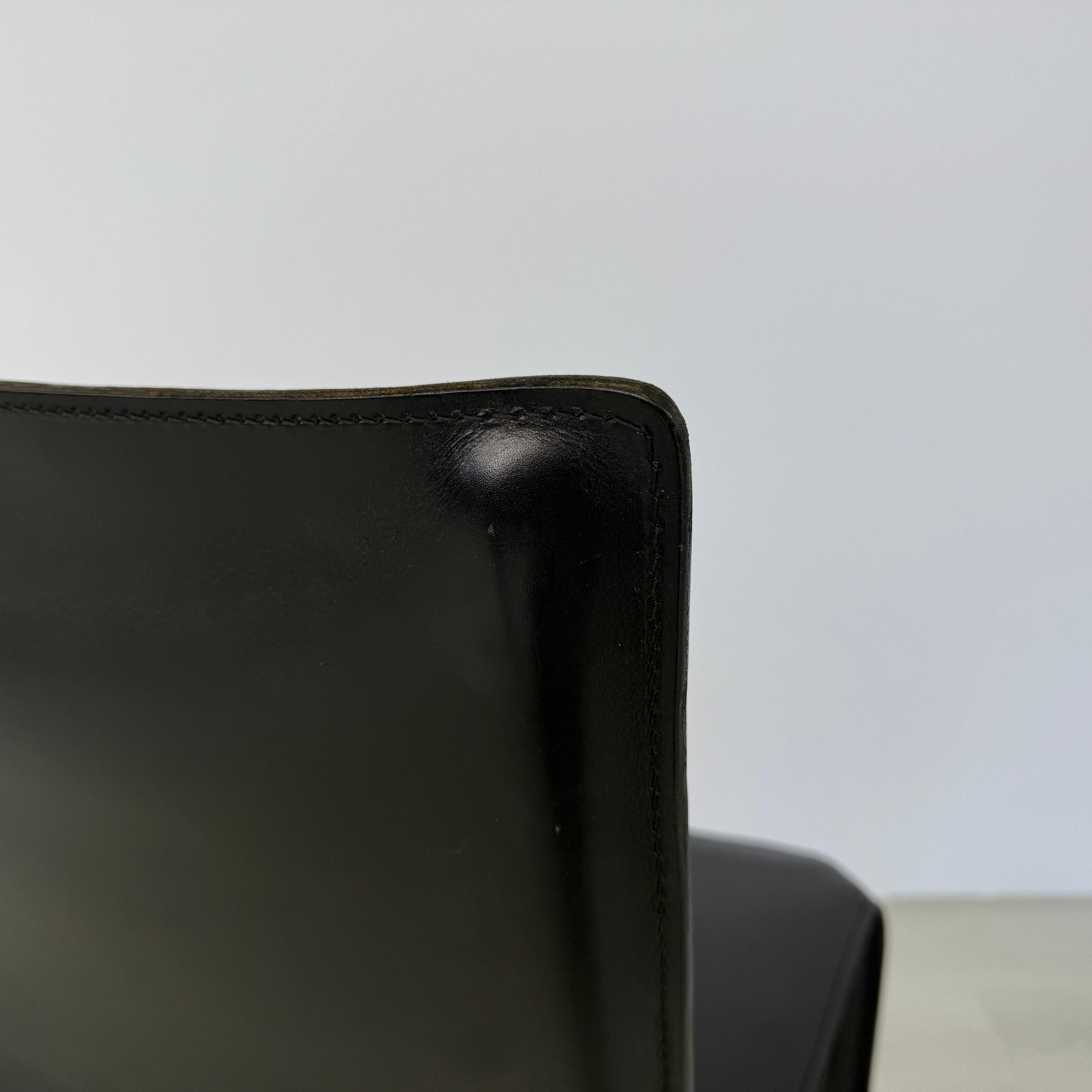 Sedie da pranzo Cab 412 di Mario Bellini per Cassina, anni '90 - Set di 6 in vendita 5