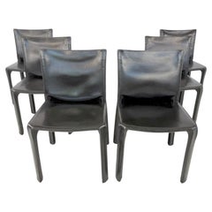 Cab 412 Dining Chairs by Mario Bellini for Cassina, 1990s – Set of 6