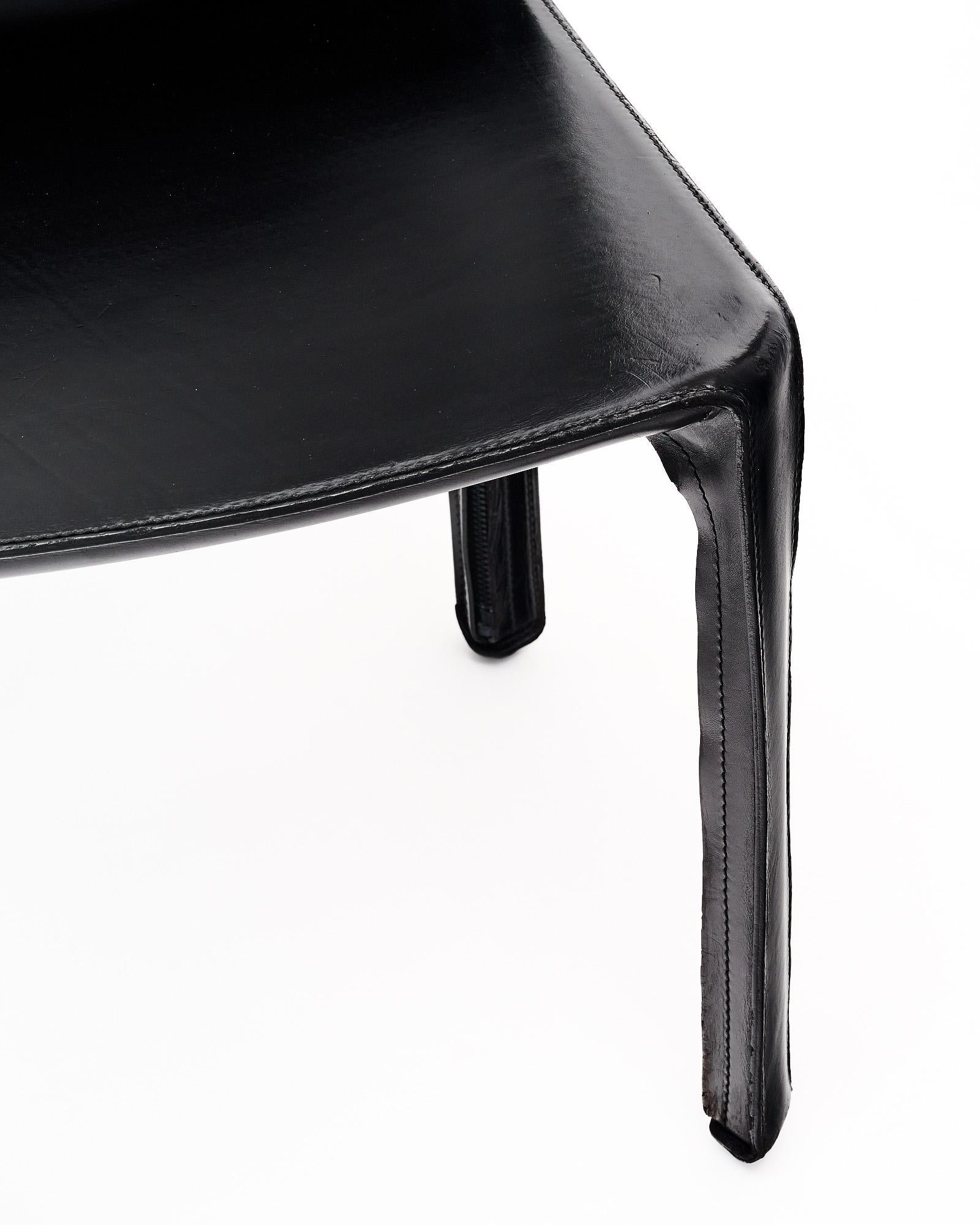 Italian CAB—412 Dining Chairs by Mario Bellini for Cassina For Sale