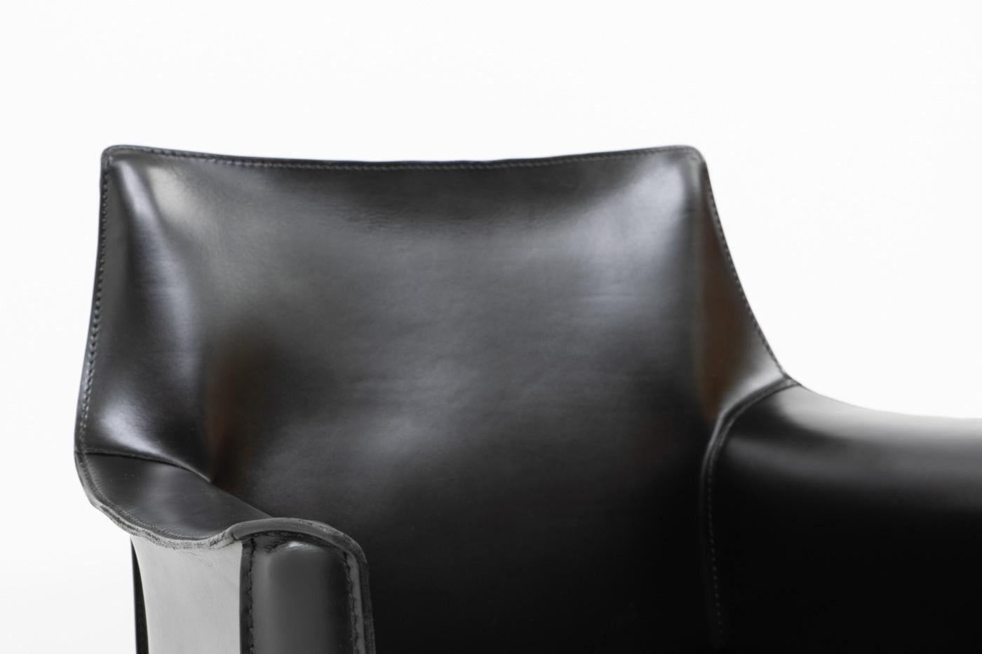 Cab 413 Chair by Mario Bellini for Cassina, 1990s For Sale 4