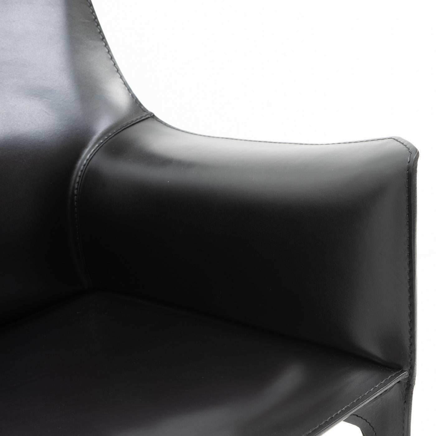 Cab 413 Chairs by Mario Bellini for Cassina, 2000s 1